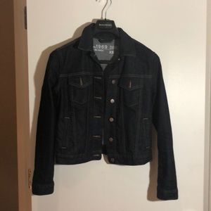 Gap dark denim jean jacket